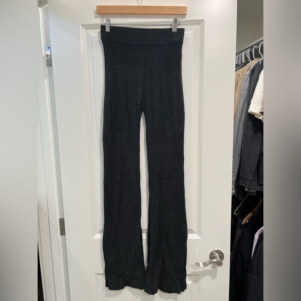 Le Ore Ribbed Knit Pant - Merino Wool Pant